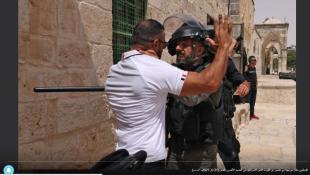 المواجهات بين الشرطة الإسرائيليّة والفلسطينيّين تتجدّد في باحة المسجد الأقصى بالقدس