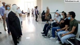 بالصور: الحريري تفقدت ماراتون فايزر في المستشفى صيدا الحكومي والمستشفى التركي: السباق مع الفيروس مستمر