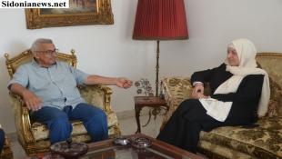 بالصور : النائب أسامة سعد استقبل بهية الحريري والتأكيد على تنشيط مبادرة صيدا تواجه