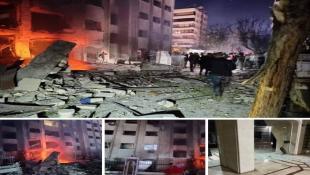 بالصور: صواريخ إسرائيلية على دمشق تستهدف حيا سكنيا ومدرسة ومركزا ثقافيا إيرانيا - سقوط ١٥ قتيلا وعشرات الجرحى