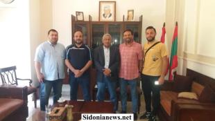 النائب أسامة سعد استقبل وفدا من اللجنة الإدارية  لتجمع اكاديميات صيدا والجوار