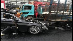 بالصور : حادث سير في منطقة جونية أودى بحياة المواطن الصيداوي هلال الشرقاوي رحمه الله