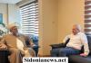 بالصور : الشيخ حسام العيلاني زار رئيس بلدية صيدا المهندس مصطفى حجازي