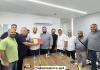بالصور : اللجنة الشعبية في منطقة القياعة – صيدا تزور الصيدلي عمر مرجان لشكره على إنارة أحياء وشوارع المنطقة