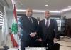 وزير الصحة الدكتور ركان ناصر الدين إستقبل الصيدلي عمر مرجان وبحثا الوضع الصحي في مدينة صيدا