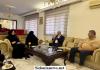 بالصور : الدكتور بسام حمود يستقبل زوجة الشيخ أحمد الأسير ومحاميه ولجنة مسجد بلال بن رباح