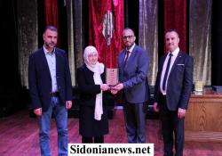بالصور : بهية الحريري رعت في مؤسسات أمل التربوية اختتام مسابقة صوت الأدب تكريماً للراحل رضا سعادة