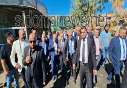 بالصور : رئيس الحكومة القاضي نواف سلام في صيدا ويبدأ جولاته الأنمائية ولقاء ات مع الفاعليات