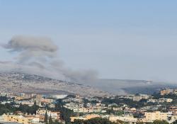 سلسلة غارات اسرائيلية عنيفة على منطقة المحمودية والجبل الرفيع والجرمق في قضاء جزين وتحليق للطيران الحربي الاسرائيلي في أجواء صيدا وشرقها