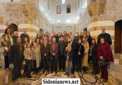 بالصور : وفد من جمعية المقاصد الخيرية الإسلامية في بيروت يزور مركز عائشة أم المؤمنين الثقافي في صيدا القديمة