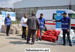 جمعية التعاون الإنساني - صيدا  : مزيد من الإستجابة وتقديم مساعدات غذائية وألبسة وصحية وأدوية