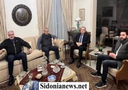 النائب البزري يبحث شؤون صيدا الخدماتية والمعيشية مع المهندس حجازي والدكتور عكرة