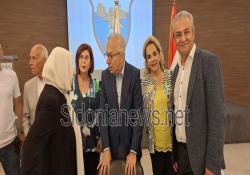 بالتفاصيل والصور : زيارة الوزير د. عامر البساط لمدينة صيدا ولقاء فعالياتها  : الوضع الاقتصادي في لبنان رهيب