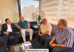 بالصور:  أبو مرعي يستقبل وفد جمعية أصدقاء زيرة وشاطئ صيدا  ويؤكد دعم تنشيط السياحة البحرية