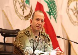قائد الجيش اللبناني العماد رودولف هيكل في عيد الجيش الواحد والثمانين : قوة الجيش تنبع من وحدتكم والتفاف اللبنانيين حولكم ولن نسمح بجرّ الوطن إلى الفتنة.
