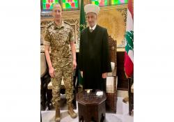 المفتي دريان استقبل قائد الجيش اللبناني العماد هيكل واكد وقوفه الى جانب الجيش ودعمه في حفظ استقرار الوطن وسلامته