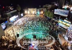 بالفيديو وبالصور: المفتي دريان رعى الإحتفال الحاشد في صيدا للبنان دعوة بتخريج 2000 من طلاب وطالبات الدورات القرآنية والتربوية الصيفية بمشاركة ضيف الحفل الداعية علاء جابر