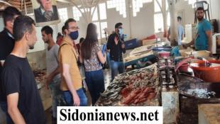 بالصور : مراقبو الاقتصاد جنوبا: لا اسماك نافقة في ميرة صيدا وضبط بحق ميني ماركت لتلاعبه في الأسعار المدعومة