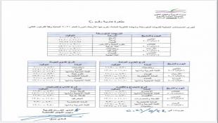 وزارة التربية حددت برنامج توزيع المواد على أيام الإمتحانات الرسمية