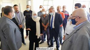 بالصور : النائب بهية الحريري تفقدت مرفأ صيدا الجديد برفقة السعودي وتامر وفواز : لإستكماله وتفعيله دعماً لإقتصاد المدينة