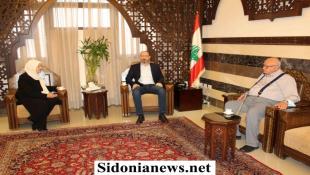بالصور : النائب بهية الحريري تتابع الشأن الحياتي مع المحافظ ضو والمهندس السعودي وتطالب بإلغاء قرار حظر الدراجات النارية في صيدا