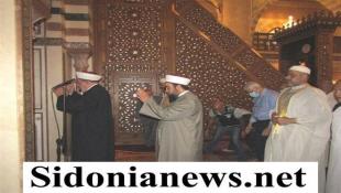 بالصور: خطبة أضحى مدوية للمفتي سوسان بصيدا : ماذا تريد هذه السلطة الفاسدة التي دمرت لبنان  ؟...يريدون ان يذهبوا الى جهنم فليذهبوا ومن معهم.