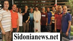 الرواد برئاسة الحاج حسن الشماس يزور الحاج فادي كيلاني شاكرا له