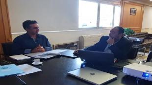 الوزير حمية عرض مع فواز أوضاع مرفأ صيدا