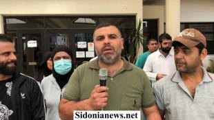 موظفو مستشفى صيدا الحكومي يواصلون اضرابهم المفتوح معلنين عن وعود تلقوها لحل قضيتهم