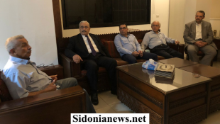 بالصور: النائب اسامة سعد استقبل وفدا من رابطة آل البابا  في صيدا واكد اهمية العمل من اجل انقاذ لبنان والتغيير الشامل