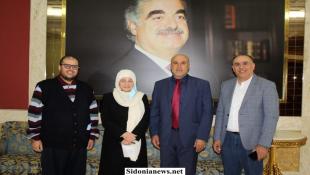 النائب بهية الحريري تستقبل الرئيس الجديد لمنطقة الجنوب التربوية أحمد صالح