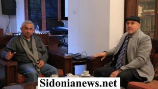 بالصور : النائب اسامه سعد استقبل رئيس المنطقة التربوية احمد صالح ورئيس بلدية البرامية جورج سعد ووفد مشترك من المبرات ونادي الحرية