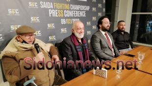 بالصور: حدث رياضي في صيدا : إطلاق منظمة " Saida Fighting Championship " الرياضية  بحضور الرئيس السعودي والحاج الشماس والبطل الغربي والسيد كريم وشخصيات