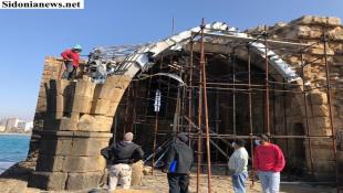 وزارة الثقافة ردا على متناولي أعمال ترميم قلعة صيدا البحرية: نشكر الغيورين وما توصو حريص