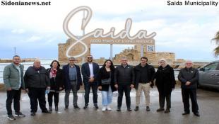 In pictures: The Secretary-General of the Medcities  Josep Molina visited the Saudi in the municipality of Sidon