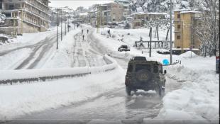 المنخفض الجويّ "Gretta" يشتدّ في لبنان... رياح قطبية وثلوج وأمطار