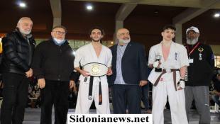 بالصور : بطولة " Saida Fighting Championship" الرابعة في ثانوية الحريري  - صيدا توجت 44 بطلا ... وأحزمة من الرئيس السعودي للفائزين