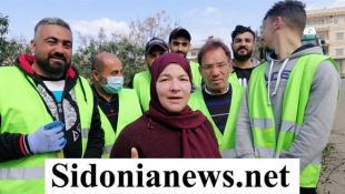 بالفيديو وبالصور: الوكالة الأميركية للتنمية USAID  وLRI  تعشب وتنظف شوارع صيدا ومرافق ...وفريق كبير من الشبان والشابات شارك في الحملة