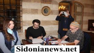 بالصور: قصر دبانة في صيدا  إستضاف رسامين من سويسرا ولبنان ضمن فعاليات صيدا مدينة رمضانية