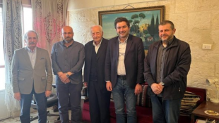 وفد من الحزب جال على فاعليات صيدا والجوار مهنئا بالفصح