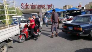 بالصور: ازدحام سير خانق في صيدا في  شوارع مؤدية إلى حارة صيدا ... والسبب؟