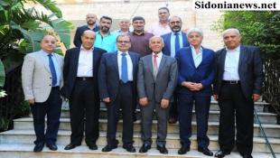 البزري يستقبل الهيئة الإدارية لجمعية تجّار صيدا وضواحيها