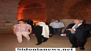 بالصور: منسقة الأمم المتحدة  فرونتيسكا إكتشفت سحر صيدا القديمة بدعوة من  الحريري وجالت على معالمها التراثية والسياحية
