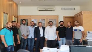 مدير مياه الجنوب بحث مع جابر في معالجة مشاكل المياه في النبطية