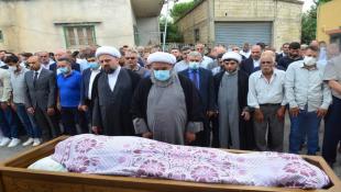 بالصور : تشييع القاضي جميل بيرم في الوردانية بمشاركة الشيخ قبلان والوزير بيرم وترو والقاضي علي ابراهيم