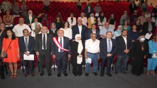 بالصور: وزير التربية عباس الحلبي رعى إفتتاح المؤتمر التربوي نحو عام دراسي آمن  في صيدا وبحضور النائبين سعد والبزري والحريري وفاعليات