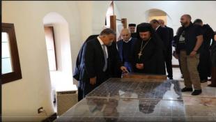 اللواء عباس ابراهيم زار دير مار يوحنا الصابغ في الخنشارة : على كل المسؤولين العودة الى التعالي عن كل الخلافات
