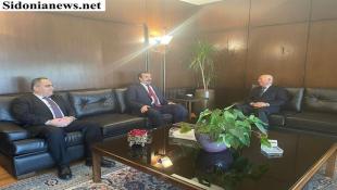 بالصور : سفير الجزائر التقى صالح في غرفة تجارة صيدا والتقى الحريري