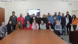 بالصور : إختتام دورة نظام المعلومات الجرافي GIS  في بلدية صيدا  بالتعاون مع MEDCITIES  وحكومة برشلونة