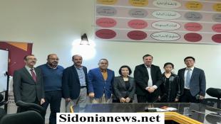 بالصور :  وفد دبلوماسي صيني يزور المركز العلمي للتصنيع والإنتاج والمستشارة الاقتصادية لي جينغ :  نتطلع إلى تعزيز التعاون الصناعي مع لبنان